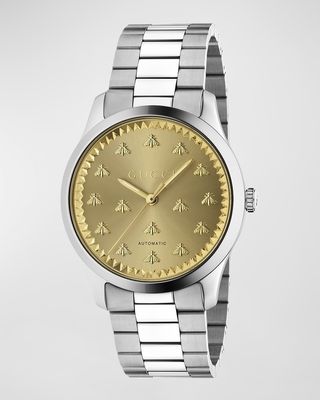 Men's G-Timeless Multibee Automatic Bracelet Watch, 38mm