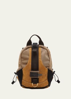 Men's G-Trail Small Backpack with Suede Detail