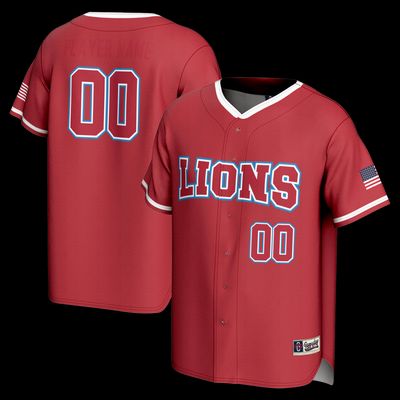 Men's GameDay Greats Red Loyola Marymount Lions NIL Pick-A-Player Lightweight Baseball Jersey