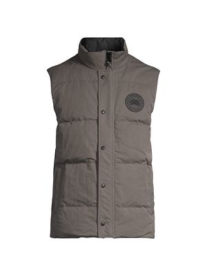 Men's Garson Down Vest - Coastal Grey - Size XXL