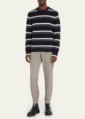 Men's Gary Striped Wool Sweater
