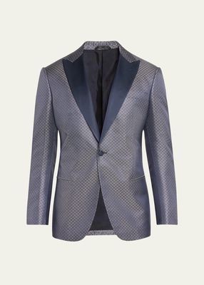 Men's Geo Jacquard Dinner Jacket