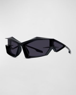 Men's Giv Cut Nylon Wrap Sunglasses