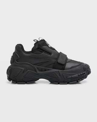 Men's Glove Leather Slip-On Sneakers