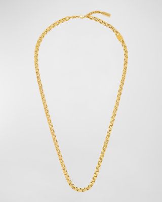 Men's Gold-Tone G-Chain Necklace, 20"L