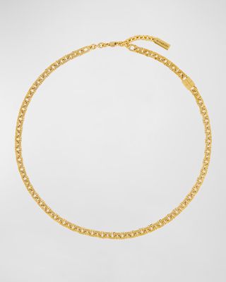 Men's Gold-Tone Short G-Chain Necklace
