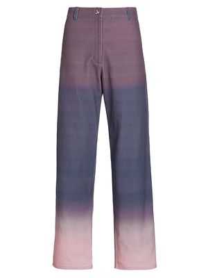 Men's Gradient Wide-Leg Pants - Gradient Multi - Size XS