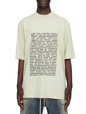 Men's Graphic Cotton T-Shirt - Pearl Black - Size XS - Pearl Black - Size XS
