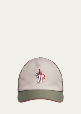 Men's Grenoble Logo Embroidered Baseball Cap