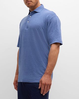 Men's Greystone Linen Polo Shirt