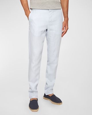 Men's Griffon Tailored Linen Pants