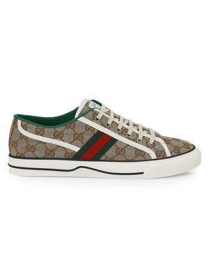 Men's Gucci Tennis 1977 Sneaker - Beige Ebony Multi - Size 7