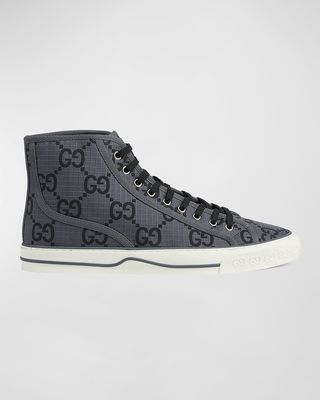 Men's Gucci Tennis 1997 High-Top Sneakers