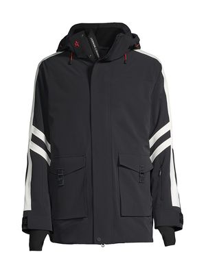 Men's Gus Padded Parka - Black - Size Small - Black - Size Small