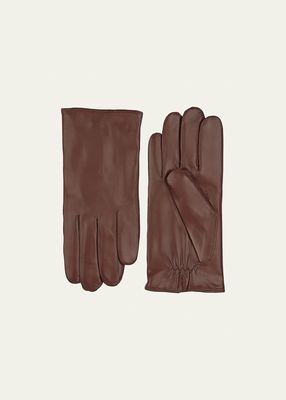 Men's Hairsheep Machine Plain Gloves