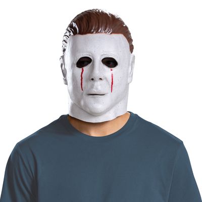 Men's  Halloween Michael Myers Full Vinyl Mask