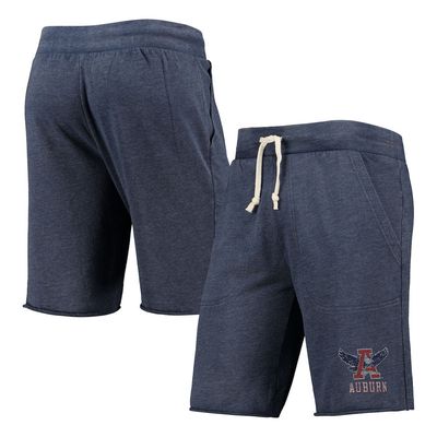 Men's Heathered Navy Alternative Apparel Auburn Tigers Victory Lounge Shorts