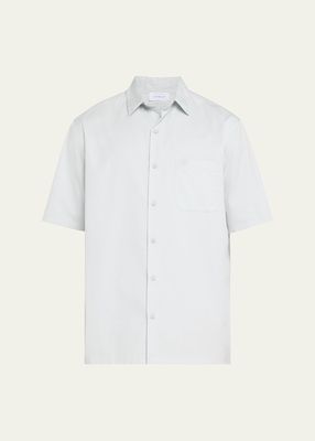 Men's Heavy Cotton Camp Shirt