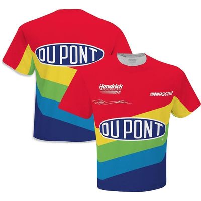 Men's Hendrick Motorsports Team Collection Red/Yellow Jeff Gordon Pit Crew T-Shirt
