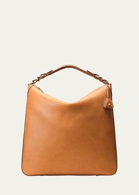 Men's Heritage Calfskin Hobo Bag