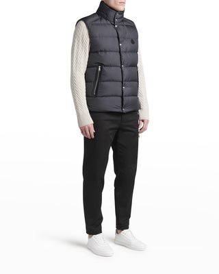 Men's Herniaire Quilted Down Vest