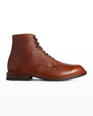 Men's Higgins Leather Lace-Up Boots
