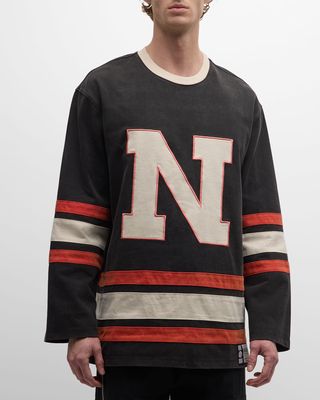 Men's Hockey Jersey Long-Sleeve T-Shirt
