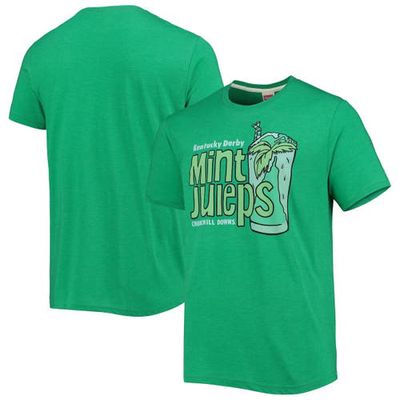 Men's Homage Green Kentucky Derby Mint Juleps T-Shirt
