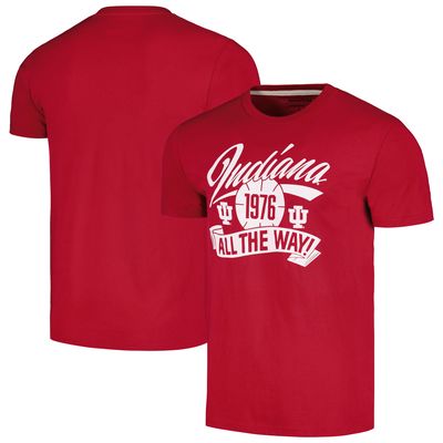 Men's Homefield Crimson Indiana Hoosiers "All the Way!" T-Shirt