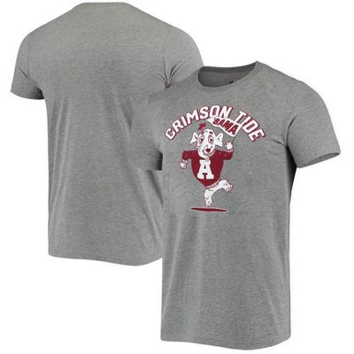 Men's Homefield Heather Gray Alabama Crimson Tide Vintage Elephant T-Shirt