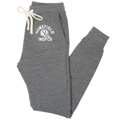 Men's Homefield Heather Gray Indianapolis Colts Tri-Blend Jogger Pants