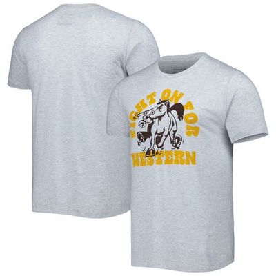 Men's Homefield Heather Gray Western Michigan Broncos Fight On For Western T-Shirt