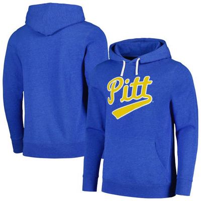 Men's Homefield Royal Pitt Panthers Tri-Blend Pullover Hoodie