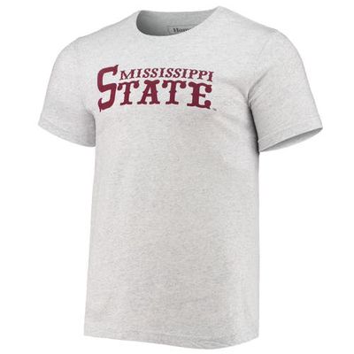 Men's Homefield White Mississippi State Bulldogs Vintage Baseball T-Shirt