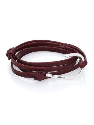 Men's Hook Leather Wrap Bracelet - Mojave - Mojave