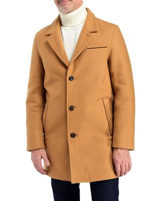 Men's Hudson Wool-Blend Topcoat