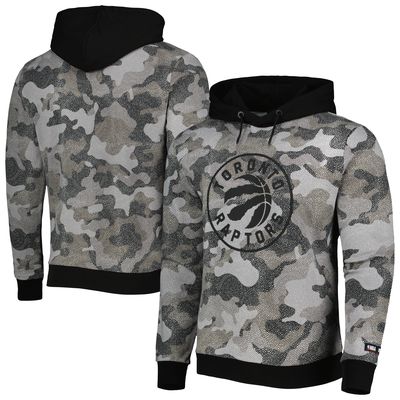 Men's Hugo Boss Black Toronto Raptors Camo Pullover Hoodie