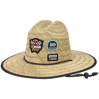 Men's Hurley Natural NASCAR Straw Hat