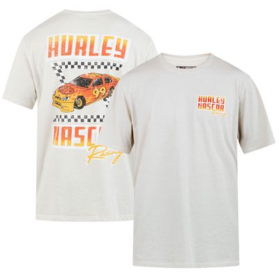 Men's Hurley x Everday Cream NASCAR Everyday Faster T-Shirt