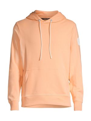 Men's Huron Cotton Hoodie - Orange Haze - Size Medium