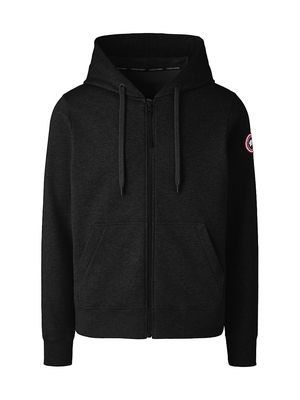 Men's Huron Full Zip Hoodie - Black - Size Medium