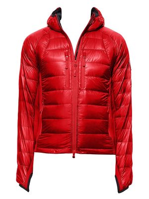 Men's Hybridge Lite Hoody - Red - Size Medium - Red - Size Medium