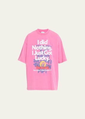 Men's I Got Lucky Washed Jersey T-Shirt