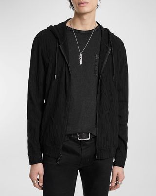 Men's Ihsan Textured Zip Hoodie