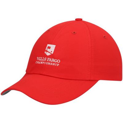 Men's Imperial Red Wells Fargo Championship Original Performance Adjustable Hat