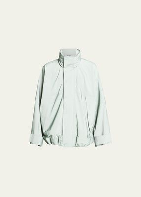 Men's Iridescent Relaxed-Fit Anorak