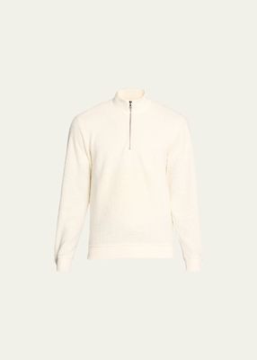 Men's Isar Fleece Quarter-Zip Sweater