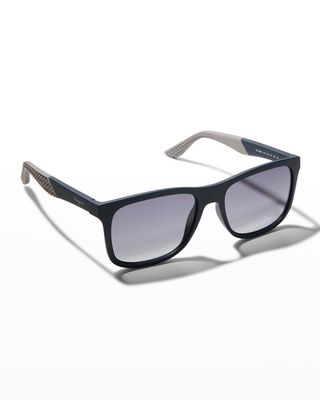 Men's Italian Lifestyle Gancini Square Sunglasses
