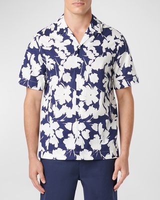 Men's Jackson Floral Short-Sleeve Shirt