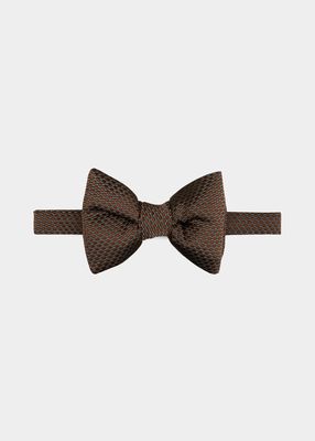 Men's Jacquard Silk Bow Tie